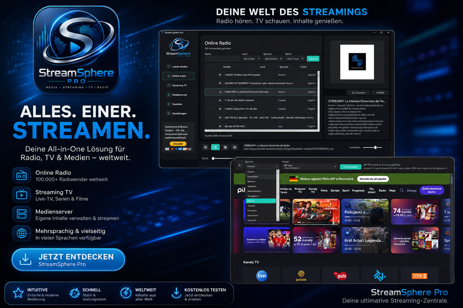 StreamSphere Pro