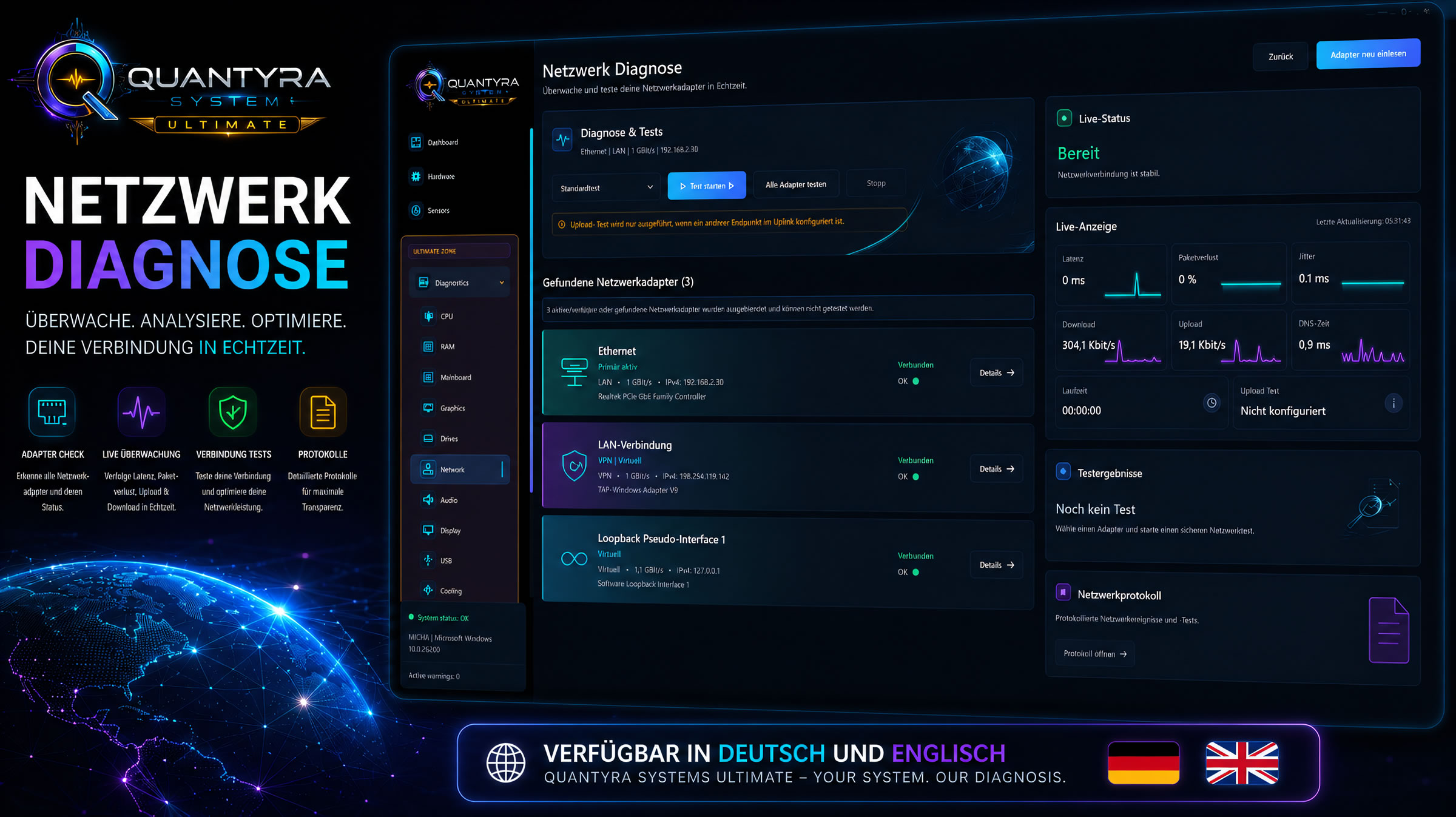 Netzwerk-Diagnose