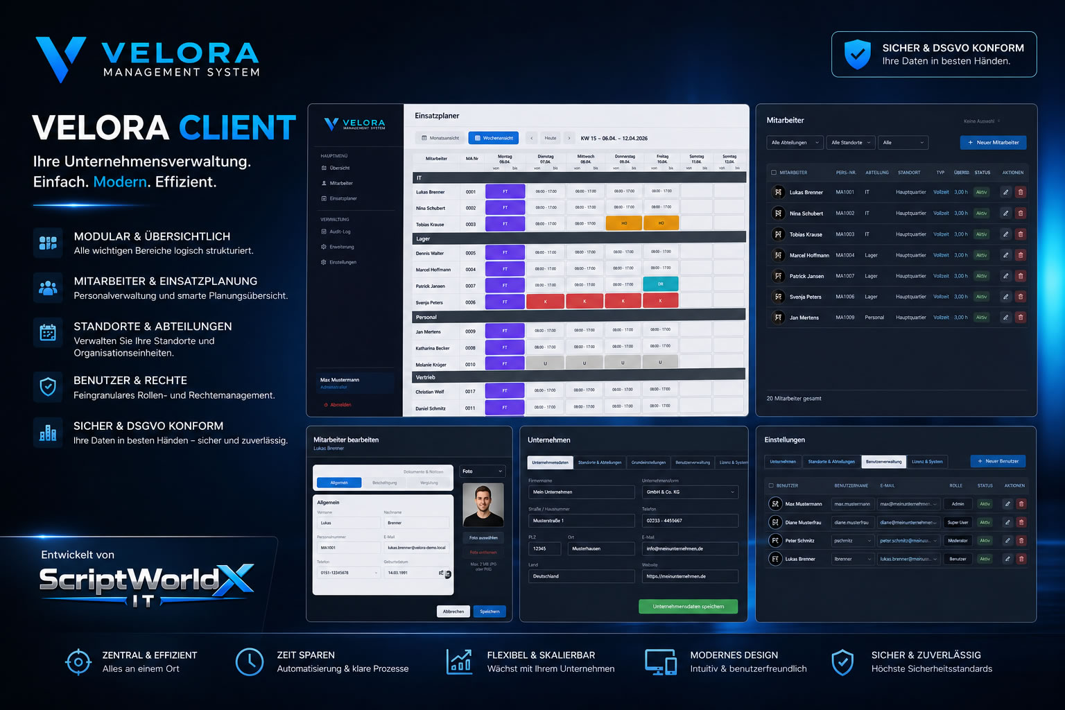 Velora Software Vorschau